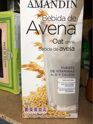 Bebida de Avena Amandín 1 l, code 8410509000326