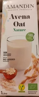 Amandin Avena Oat Nature amandin , code 8410509010448