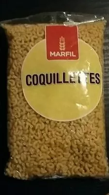 Coquillettes marfil 500 g, code 8410516089185