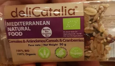 Barrita bio Mediterranean Natural Food  50 g, code 8410575600093