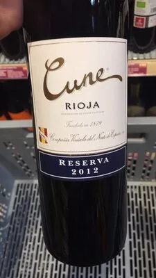 Rioja reserva 2012 Cune , code 8410591002338