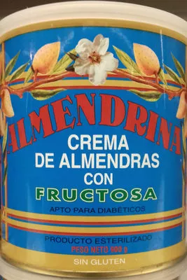 Crema de almendras con fructosa Almendrina 900 g, code 8410636000039