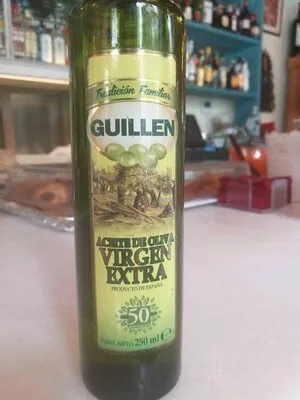 Aceite de oliva virgen extra Guillen 250 ml, code 8410660038589