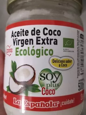 Aceite de coco virgen extra ecológico La Española , code 8410660042852