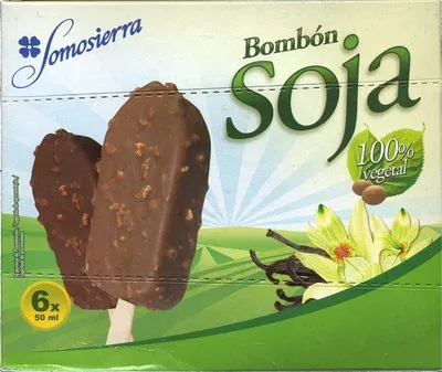 Bombón soja Somosierra 240 g (6 x 40 g), 300 ml (6 x 50 ml), code 8410663018403