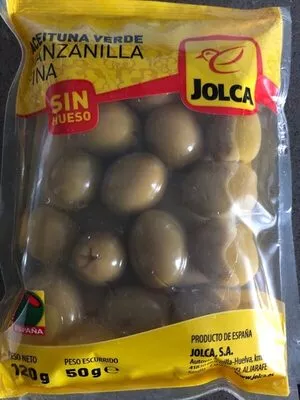 Aceituna Verde, Manzanilla fina Jolca 50 g, code 8410667021119