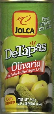 Surtido de encurtidos Jolca 350 g (neto), 185 g (escurrido), 370 ml, code 8410667021270