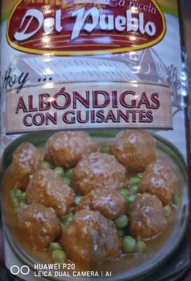 Albóndigas con guisantes  , code 8410683761006