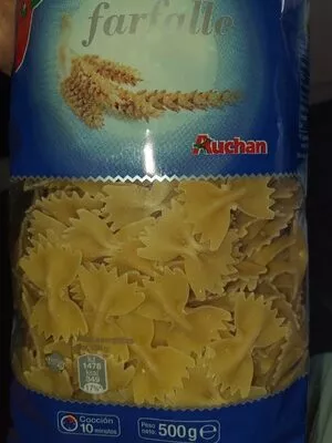 Farfalle Auchan 500 g, code 8410693801532