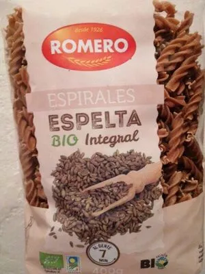 Espirales pasta Romero 1 kg, code 8410693802324