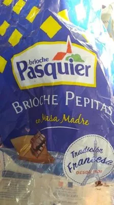 Brioche trenzado con pepitas de chocolate Pasquier 1, code 8410700000361