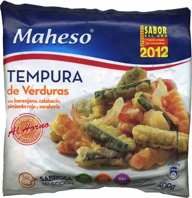 Tempura de verduras Maheso 400 g, code 8410705014493