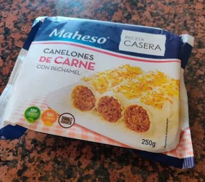 Canelones de carne con bechamel Maheso , code 8410705023624