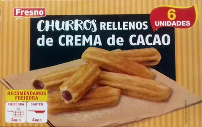 Churros rellenos de crema de cacao Fresno 270 g (6 Uds), code 8410705033777