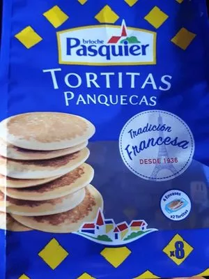 Tortitas pancakes Pasquier 280 g (8 * 35 g), code 8410706010340