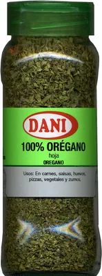 Orégano hoja 60g Dani 60 g, code 8410721003945