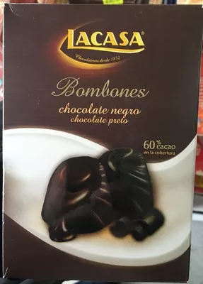 Bombones chocolate negro Lacasa 100 g, code 8410740900058