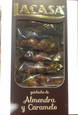 Guirlache de almendra y caramelo Lacasa 150 g (5 tortitas de 30 g), code 8410740908146