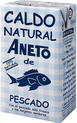 100% natural broth, fish Aneto , code 8410748501004