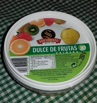 Dulce de frutas San Lorenzo 350 g, code 8410763120112