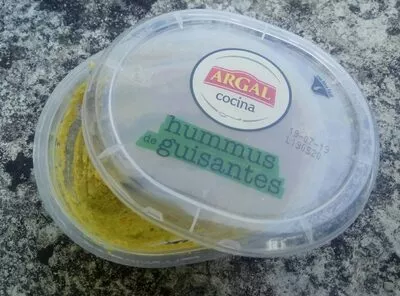 hummus de guisantes argal 220 g, code 8410764003889