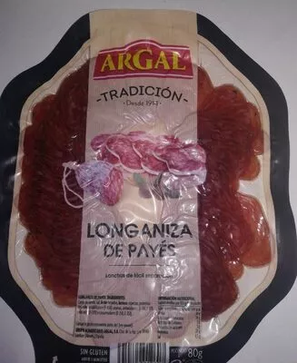 Longaniza de Payés Argal 80 g, code 8410764012607