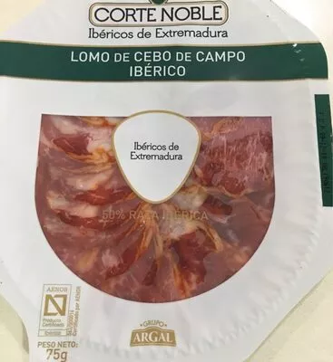 Lomo de cebo de campo iberico Argal 75 g, code 8410764012829