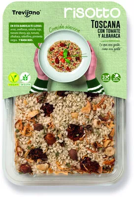 Risotto Toscana con Tomate y Albahaca Trevijano 280 g, code 8410770100121