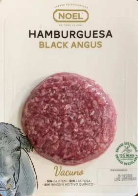 Hamburguesa black angus noel , code 8410783272914