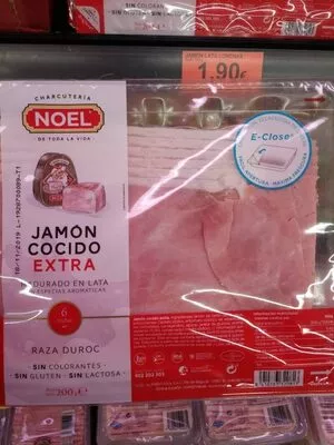 Jamón cocido extra Noel 200 g, code 8410783320813