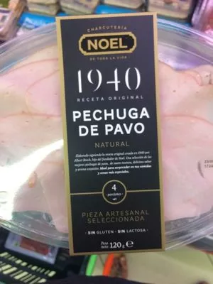 Pechuga de pavo Noel 120 g e, code 8410783334476