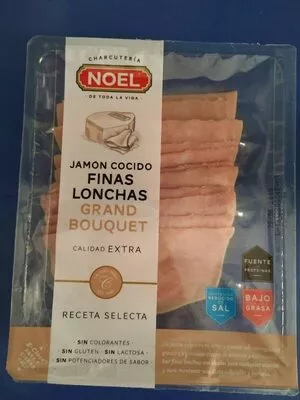 Jamon cocido finas lonchas grand bouquet Noel , code 8410783338252