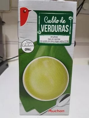 Caldo de verduras Auchan , code 8410789930085