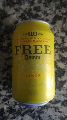 Free Cerveza Sin Alcohol Sabor Limón Damm 33cl, code 8410793296139