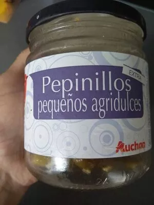 Pepinillos pequeñis agridulces Auchan 350 g, code 8410813217212