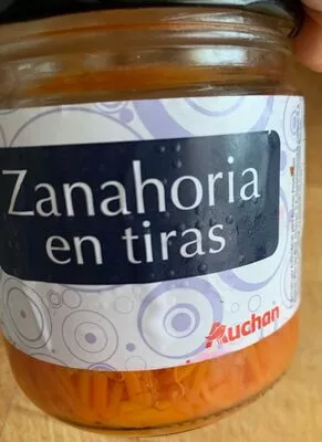 Zanahoria en tiras Auchan , code 8410813217274