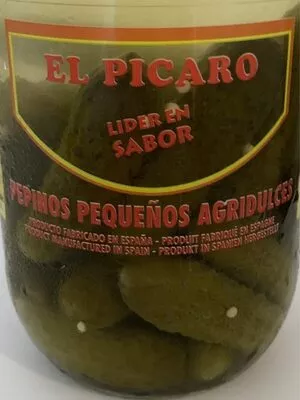 Pepinos pequeños agridulces El Picaro , code 8410813218554