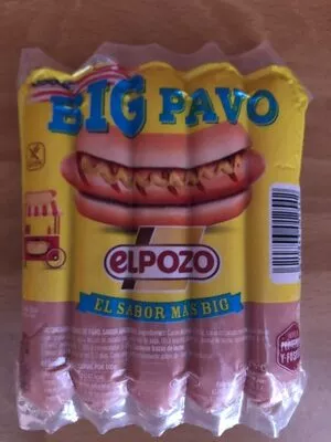 Salchichas El Pozo Big Pavo El Pozo 200 g, code 8410843012542