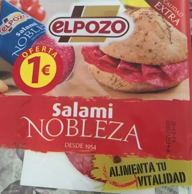 Salami nobleza Elpozo , code 8410843016007