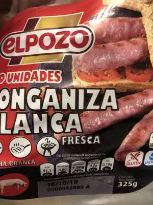 Longaniza blanca Elpozo 325g, code 8410843041887