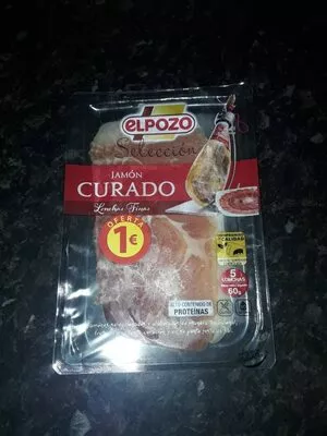 Jamón curado lonchas finas Elpozo , code 8410843109266