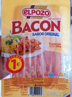 Bacon sabor original Elpozo , code 8410843125570