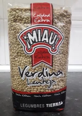 Verdina Lenteja - calidad extra - legumbre tierna ¡Miau! , code 8410924150569