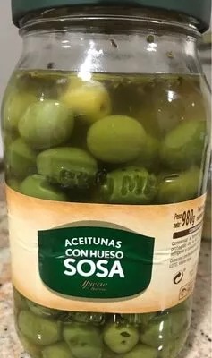 Aceitunas con hueso Sosa  , code 8410971604480