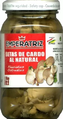 Setas de cardo al natural Emperatriz 340 g (neto), 180 g (escurrido), 370 ml, code 8410972006061