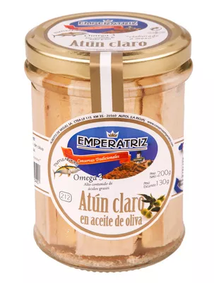 Atún claro en aceite de oliva Emperatriz 212 ml., code 8410972500040