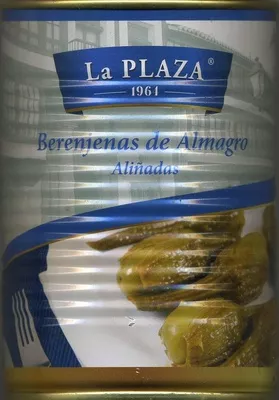 Berenjenas La Plaza 800 g (neto), 400 (escurrido), 850 ml, code 8411017543282