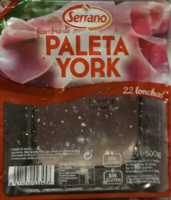 Paleta York serrano , code 8411030023457