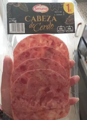 Cabeza de cerdo serrano , code 8411030047644