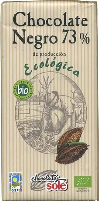 Tableta de chocolate negro 73% cacao Chocolates Solé 100 g, code 8411066002990